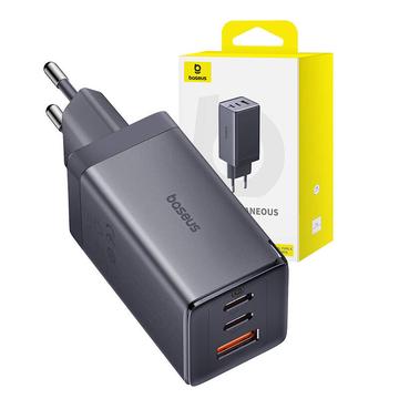 Baseus Gan Ultra W Vegglader Usb C Kabel X Usb C Usb A Gr