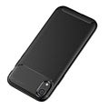 Beetle Carbon Fiber iPhone XR Deksel - Svart