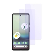 Google Pixel 6a BlueDefend Anti-Blue Light Skjermbeskyttere Beskyttelsesglass - 2 stk.