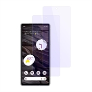 Google Pixel 7a BlueDefend Anti-Blue Light Skjermbeskyttere Beskyttelsesglass - 2 stk.