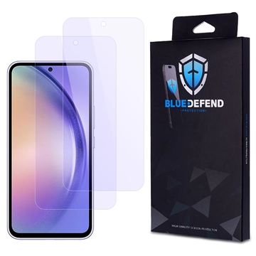 Samsung Galaxy A54 5G BlueDefend Anti-Blue Light Skjermbeskyttere Beskyttelsesglass - 2 stk.