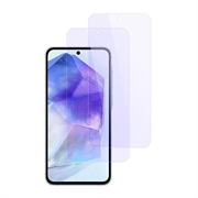 Samsung Galaxy A55 BlueDefend Anti-Blue Light Skjermbeskyttere Beskyttelsesglass - 2 stk.