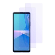 Sony Xperia 10 III BlueDefend Anti-Blue Light Skjermbeskyttere Beskyttelsesglass - 2 stk.