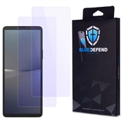 Sony Xperia 10 V BlueDefend Anti-Blue Light Skjermbeskyttere Beskyttelsesglass - 2 stk.