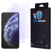 iPhone 11 Pro BlueDefend Anti-Blue Light Skjermbeskyttere Beskyttelsesglass - 2 stk.