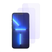 iPhone 13 Pro Max BlueDefend Anti-Blue Light Skjermbeskyttere Beskyttelsesglass - 2 stk.