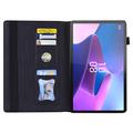 Lenovo Tab P11 Pro Gen 2 Business Style Smart Folio-etui - Svart