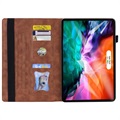 Business Style iPad Air 2020/2022/iPad Pro 11 2021 Smart Folio-etui - Brun