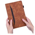 Business Style iPad Air 2020/2022/iPad Pro 11 2021 Smart Folio-etui - Brun