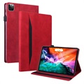 Business Style iPad Pro 12.9 2020/2021 Smart Folio-etui - Rød