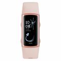 C68 1.1" Smart Bracelet Slim Fitness Watch med pulsmåling og helseovervåking - gull/rosa