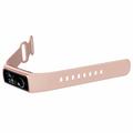 C68 1.1" Smart Bracelet Slim Fitness Watch med pulsmåling og helseovervåking - gull/rosa