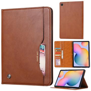 Samsung Galaxy Tab S6 Lite 2020/2022/2024 Kortsett Folio-etui - Brun