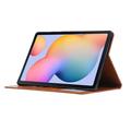 Samsung Galaxy Tab S6 Lite 2020/2022/2024 Kortsett Folio-etui - Brun