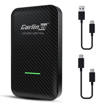 Carlinkit 3.0 CPC200-U2W Plus trådløs CarPlay-adapter - svart