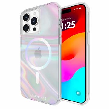 iPhone 15 Pro Max Case-Mate Soap Bubble MagSafe Deksel - Klar