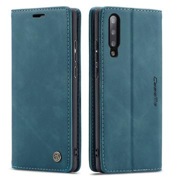 Samsung Galaxy A50 Caseme 013 Series Lommebok-deksel - Blå