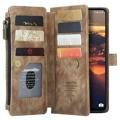 Caseme C30 Multifunksjonell Samsung Galaxy A53 5G Lommebok-deksel - Brun