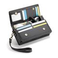 Caseme Me30 3-i-1 Crossbody-telefonveske - 4"-7.5" - Svart