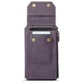 Caseme Me40 Universal RFID-skulderveske - 4"-7.5" - Lilla