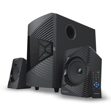 Creative SBS E2500 Bluetooth 2.1-høyttalersystem med subwoofer - svart