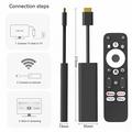 DCOLOR GD1 4K Android 11 TV Stick m. Chromecast - 2GB/16GB