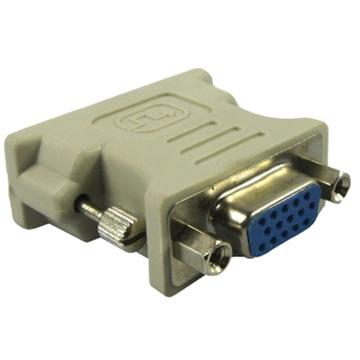 DVI til VGA-adapter - 24+1 hann / 15-pinners hunn