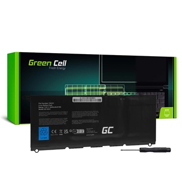 Dell XPS 13 9360 Green Cell-batteri - 5400mAh