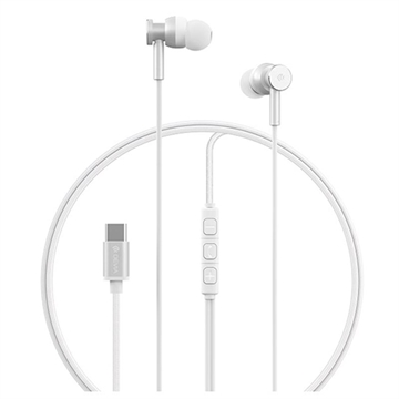 Devia M1 Metall kablede USB-C-øretelefoner