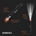 Duracell Aluminium LED-lommelykt med zoomfunksjon - 150lm