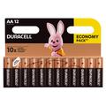 Duracell Basic LR6/AA Alkaline-batterier - 12 stk.