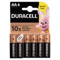 Duracell Basic LR6/AA-batterier - 6 stk.