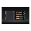 Duracell CEF27 Hi-Speed batterilader m. 2x AAA, 2x AA-batterier