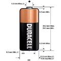 Duracell LR1/N-batteri med høy effekt - 2 stk.