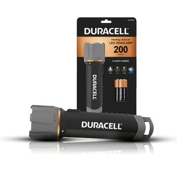 Duracell LED-lommelykt med 4 lysmoduser - 200lm