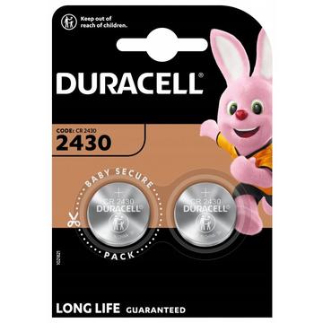 Duracell Mini CR2430 Knippcellebatteri 3V - 2 stk.