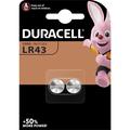 Duracell Mini G12/LR43 Alkaliske batterier - 2 stk.