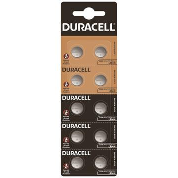 Duracell Mini G13/LR44 Knippcellebatteri - 10 stk.