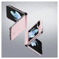 Samsung Galaxy Z Flip5 Dux Ducis Bril Flip-deksel - Rosa