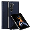 Samsung Galaxy Z Fold5 Dux Ducis Bril Flip-deksel - Blå