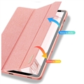 Samsung Galaxy Tab S9 Dux Ducis Domo Tri-Fold Smart Folio-etui - Rosa