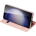 Samsung Galaxy S23 FE Dux Ducis Skin Pro Flip-deksel - Rosa