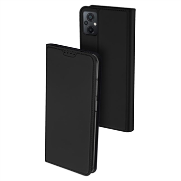 Dux Ducis Skin Pro Xiaomi Poco M5 Flip-deksel - Svart