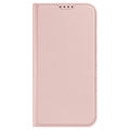 iPhone 15 Dux Ducis Skin Pro Flip-deksel - Rosa