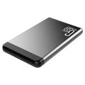 EAGET G55 2,5-tommers HDD-kabinett USB3.0 ekstern harddisk med støtte for 1 TB for PC-datamaskin