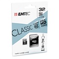 Emtec Classic Class 10 MicroSD-kort - ECMSDM32GHC10CG - 32GB