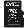 Emtec Classic Class 10 MicroSD-kort - ECMSDM64GXC10CG - 64GB