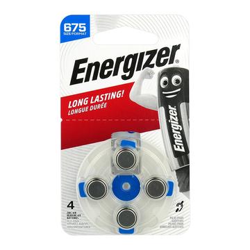 Energizer 675/PR44 høreapparatbatterier - 4 stk.