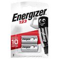 Energizer CR123 Foto litiumbatteri 3V - 2 stk.