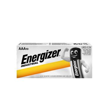 Energizer LR03/AAA Alkaliske industribatterier - 10 stk.